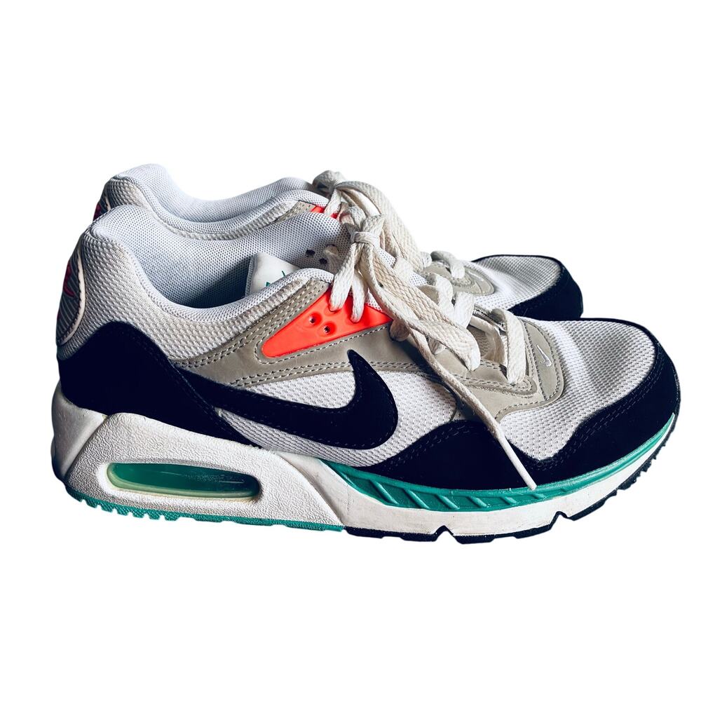 Nike Air Max Wright Women’s 7.5 White Black Orange Teal Retro Sneakers